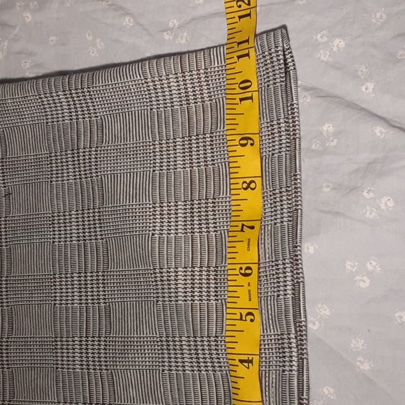 TOP 10 ONE PIECE PNTS SUIT. BLACK ABD WHITE TWEED PATTERN,  LARGE - Picture 11 of 11